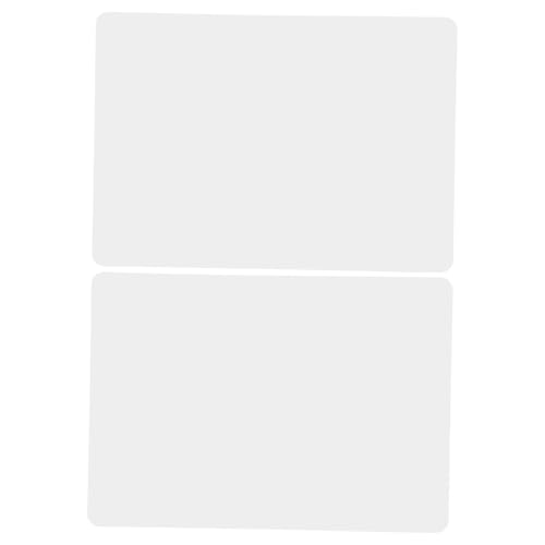 DOITOOL 2 Blatt Löschbares Whiteboard Kleines, Trocken Abwischbares Whiteboard Trocken Abwischbarer Radiergummi Studenten Korrektur Mini-trockenlöschtafel Trockenlöschbrett Weiß Plastik DOITOOL 2 Blatt Löschbares Whiteboard Kleines, Trocken Abwischbares Whiteboard Trocken Abwischbarer Radiergummi Studenten Korrektur Mini-trockenlöschtafel Trockenlöschbrett Weiß Plastik von DOITOOL