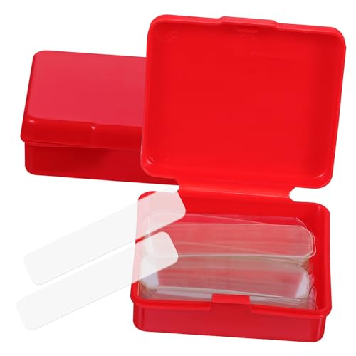 DOITOOL 2 Boxen Doppelseitiges Klebeband Stark Haftend Transparent Boxen mit Ablösbar Einfach Zuschneidbar Vielseitig Einsetzbar für Wände Glas Metall Kunststoff für Teppichbefestigung von DOITOOL