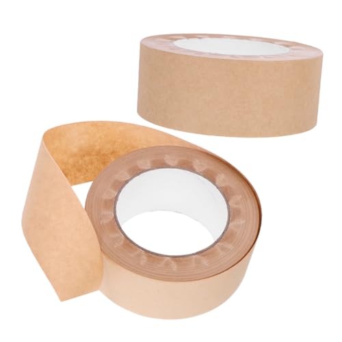 DOITOOL 2 Rollen Aquarell-Malband Rahmenband Montage Streifen Malutensilien Rahmenklebeband aus Papier verstärktes wasseraktiviertes Klebeband Zeichenband Papier Klebeband Hellbraun DOITOOL 2 Rollen Aquarell-Malband Rahmenband Montage Streifen Malutensilien Rahmenklebeband aus Papier verstärktes wasseraktiviertes Klebeband Zeichenband Papier Klebeband Hellbraun von DOITOOL