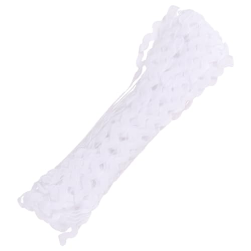 DOITOOL 2 Rollen Breites Weißes Wellenband S Form Gewelltes Spitzenband für DIY Bekleidungszubehör für Säume Kinderkleidung Schmuck und Bastelprojekte Yards DOITOOL 2 Rollen Breites Weißes Wellenband S Form Gewelltes Spitzenband für DIY Bekleidungszubehör für Säume Kinderkleidung Schmuck und Bastelprojekte Yards von DOITOOL