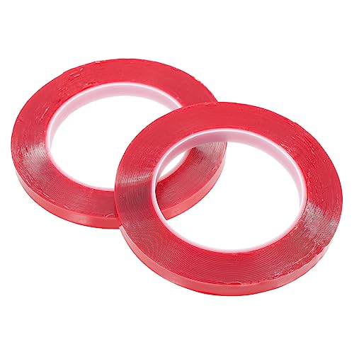 DOITOOL 2 Rollen Doppelseitiges Klebeband Transparentes Starkes Klebeband für Nagelkunst für Nagelverpackung Wanddekoration und Leichtdekorationen DOITOOL 2 Rollen Doppelseitiges Klebeband Transparentes Starkes Klebeband für Nagelkunst für Nagelverpackung Wanddekoration und Leichtdekorationen von DOITOOL