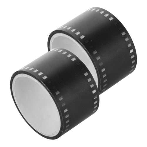 DOITOOL 2 Rollen Filmstreifen Dekorband Klebeband für Scrapbooking DIY Projekte und Bastelarbeiten Einfach Anzuwenden Leicht Abnehmbar Kunstvolles Design für Persönlichen Stil DOITOOL 2 Rollen Filmstreifen Dekorband Klebeband für Scrapbooking DIY Projekte und Bastelarbeiten Einfach Anzuwenden Leicht Abnehmbar Kunstvolles Design für Persönlichen Stil von DOITOOL