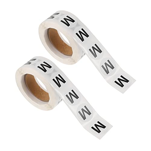 DOITOOL 2 Rollen Größe Aufkleber Zahlenetiketten Aufkleber Stoffaufkleber groß klein Kleideretiketten Mittel Kleidergrößenaufkleber Kleidungsgrößenmarkierung Papier DOITOOL 2 Rollen Größe Aufkleber Zahlenetiketten Aufkleber Stoffaufkleber groß klein Kleideretiketten Mittel Kleidergrößenaufkleber Kleidungsgrößenmarkierung Papier von DOITOOL