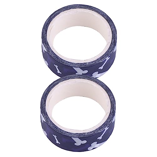 DOITOOL 2 Rollen Halloween Klebeband aus Papier Selbstklebendes Diy Dekorationsband Bunte Klebefolie für Geschenkverpackung Ablösbar ohne Rückstände für Fenster Tisch Geschenke Partydeko DOITOOL 2 Rollen Halloween Klebeband aus Papier Selbstklebendes Diy Dekorationsband Bunte Klebefolie für Geschenkverpackung Ablösbar ohne Rückstände für Fenster Tisch Geschenke Partydeko von DOITOOL