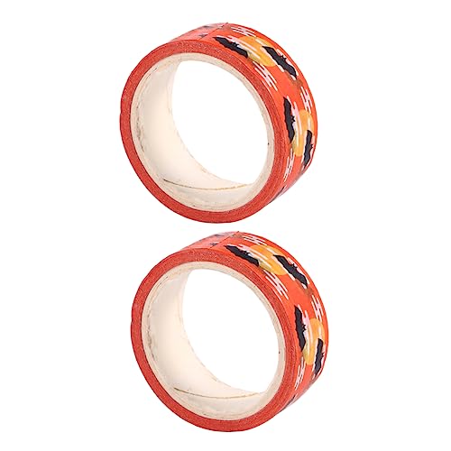 DOITOOL 2 Rollen Halloween Washi Tape Klebeband Diy Geschenkverpackung Hand Account Decor Masking Tape Papierklebeband für Basteln und Festdeko DOITOOL 2 Rollen Halloween Washi Tape Klebeband Diy Geschenkverpackung Hand Account Decor Masking Tape Papierklebeband für Basteln und Festdeko von DOITOOL