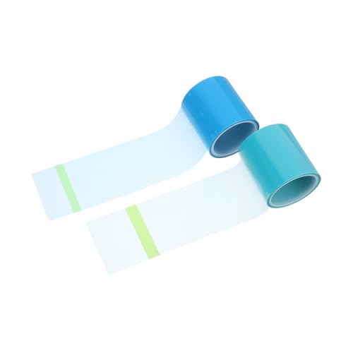DOITOOL 2 Rollen Hochtemperaturbeständiges Klebeband Schüttgut Epoxidband farbig dünn Hobby UV-Klebeband UV-Harzband Harzband für Schmuck aus Epoxidharz Harzband zum Formen von Epoxidharz von DOITOOL