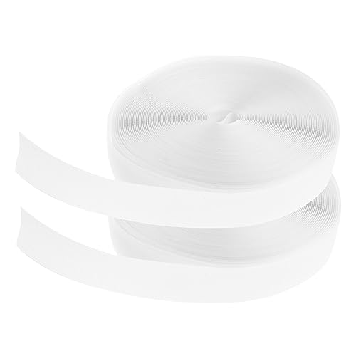 DOITOOL 2 Rollen Klettband für Diy Projekte Selbstklebendes Band für Kleidung Taschen und Handwerk Strapazierfähig Einfach Zuzuschneiden Vielseitig Einsetzbar von DOITOOL