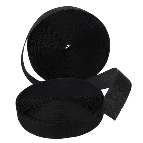 DOITOOL 2 Rollen Klettband für Diy Projekte Vielseitig Einsetzbar für Kleidung Taschen und Bastelarbeiten Einfach zu Handhaben Langlebig und Sicher von DOITOOL