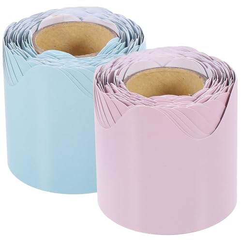 DOITOOL 2 Rollen Pinnwand Bordüre Wolkenform Selbstklebende Dekoration für Klassenzimmer Je für Kreative Gestaltung von Pinnwänden und Fenstern DOITOOL 2 Rollen Pinnwand Bordüre Wolkenform Selbstklebende Dekoration für Klassenzimmer Je für Kreative Gestaltung von Pinnwänden und Fenstern von DOITOOL