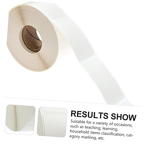 DOITOOL 2 Rollen Rechteckige Selbstklebende Blanko Etiketten Sealing Sticker für Kühlschrank Umschlag Verpackung und Haushaltsorganisation Wiederverwendbar Einfach Abziehbar Vielseitig DOITOOL 2 Rollen Rechteckige Selbstklebende Blanko Etiketten Sealing Sticker für Kühlschrank Umschlag Verpackung und Haushaltsorganisation Wiederverwendbar Einfach Abziehbar Vielseitig von DOITOOL
