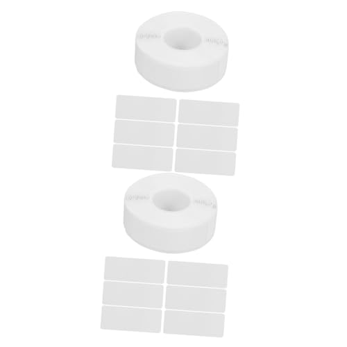 DOITOOL 2 Rollen Selbstklebende Blanko Etiketten für Vielseitig Einsetzbar für Preisetiketten Namensetiketten und Hochwertige Reißfeste und Kratzfeste Thermoetiketten für Büro Schule und DOITOOL 2 Rollen Selbstklebende Blanko Etiketten für Vielseitig Einsetzbar für Preisetiketten Namensetiketten und Hochwertige Reißfeste und Kratzfeste Thermoetiketten für Büro Schule und von DOITOOL