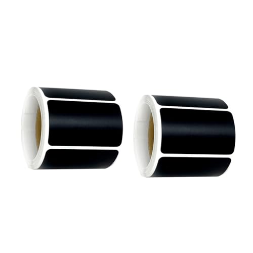 DOITOOL 2 Rollen Selbstklebende Etiketten für Gewürze Wasserdichte PVC Sticker für Flaschen Dosen Küchenbedarf Etiketten Rolle Organisieren und Beschriften von DOITOOL