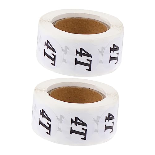 DOITOOL 2 Rollen Selbstklebende Kleidung Aufkleber pro Leicht für Stoffe und Oberflächen Resistent gegen Verblassen für Bekleidungsgeschäfte und Persönliche Nutzung DOITOOL 2 Rollen Selbstklebende Kleidung Aufkleber pro Leicht für Stoffe und Oberflächen Resistent gegen Verblassen für Bekleidungsgeschäfte und Persönliche Nutzung von DOITOOL