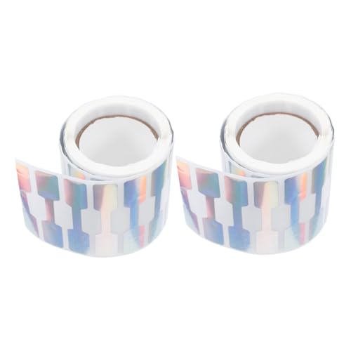 DOITOOL 2 Rollen Selbstklebende Schmuck Preisschilder Aufkleber Blanko Etiketten für Ringe Armbänder Wasserfest für Einzelhandel und Ausstellungen von DOITOOL