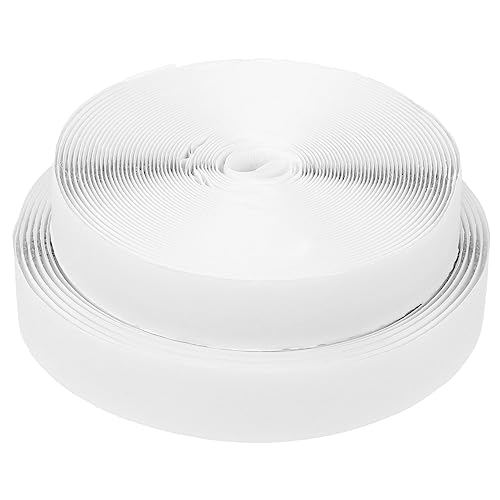 DOITOOL 2 Rollen Selbstklebendes Klettband Breit Stark Haftend für Vorhänge Teppiche Diy Projekte Wiederverwendbar für Haushalt und Bastelarbeiten von DOITOOL