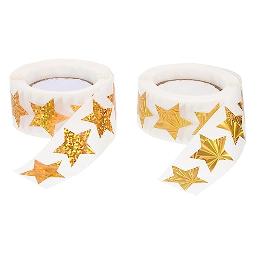 DOITOOL 2 Rollen Shiny Star Stickers Selbstklebend Belohnungsaufkleber Dekorative Stern Sticker für Geschenkverpackung Schule Zuhause DIY DOITOOL 2 Rollen Shiny Star Stickers Selbstklebend Belohnungsaufkleber Dekorative Stern Sticker für Geschenkverpackung Schule Zuhause DIY von DOITOOL