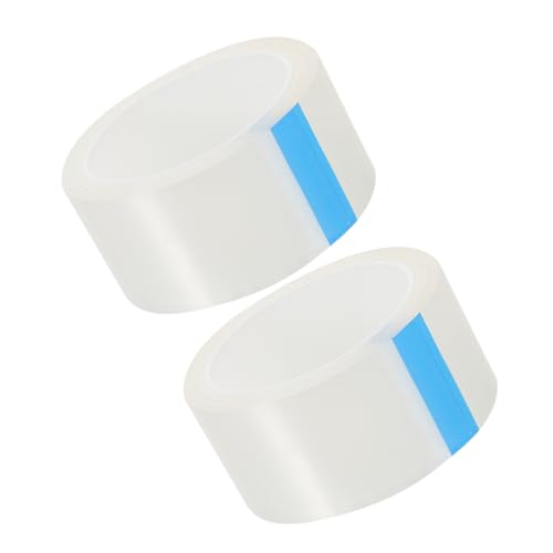 DOITOOL 2 Rollen Transparentes Dichtband für Fenster und Türen Hochleistungsklebeband Abdichten von Lücken Winddicht Staubdicht für Klimaanlagen und von DOITOOL