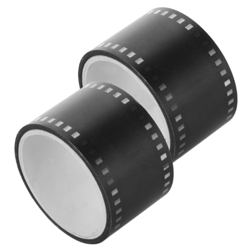 DOITOOL 2 Rollen Vintage Filmstreifen Klebeband Abnehmbar Rückstandsfrei Leichtes DIY Scrapbooking Tape für Alben Notizbücher Telefonhüllen und Kreative Bastelprojekte DOITOOL 2 Rollen Vintage Filmstreifen Klebeband Abnehmbar Rückstandsfrei Leichtes DIY Scrapbooking Tape für Alben Notizbücher Telefonhüllen und Kreative Bastelprojekte von DOITOOL