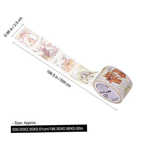 DOITOOL 2 Rollen Vintage Washi Tape Selbstklebendes Dekoratives Klebeband für Scrapbooking DIY Sticker Notizbuch Fotoalbum Planer Verzierung DOITOOL 2 Rollen Vintage Washi Tape Selbstklebendes Dekoratives Klebeband für Scrapbooking DIY Sticker Notizbuch Fotoalbum Planer Verzierung von DOITOOL