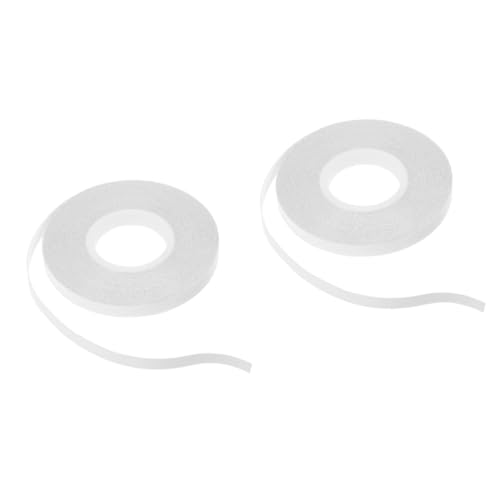 DOITOOL 2 Rollen Wasserlösliches Doppelseitiges Klebeband Handgenähtes Textilklebeband für DIY Patchwork Waschbares Fixierband für Nähen und Temporäre Befestigung DOITOOL 2 Rollen Wasserlösliches Doppelseitiges Klebeband Handgenähtes Textilklebeband für DIY Patchwork Waschbares Fixierband für Nähen und Temporäre Befestigung von DOITOOL