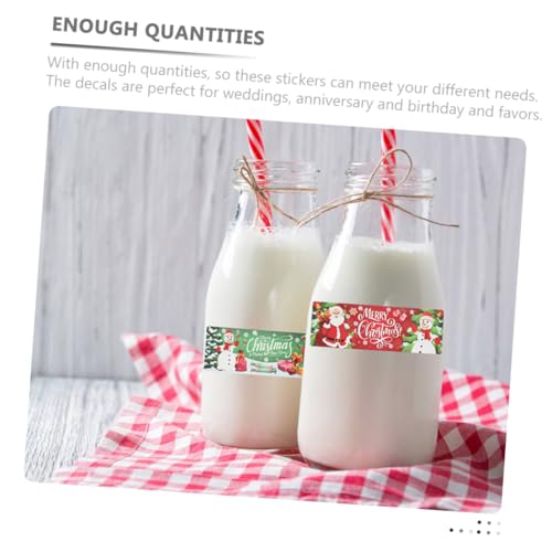 DOITOOL 2 Rollen Weihnachtliche Aufkleber Selbstklebende Geschenkverpackung Etiketten für Kuverts Karton Kuchen Candy Bags DIY Dekoration DOITOOL 2 Rollen Weihnachtliche Aufkleber Selbstklebende Geschenkverpackung Etiketten für Kuverts Karton Kuchen Candy Bags DIY Dekoration von DOITOOL