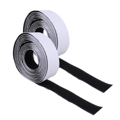 DOITOOL 2 STÜCK Selbstklebendes Klettband Stark Haftendes DIY Klettverschlussband für Gardinen Fliegengitter und Fenster Zuschneidbar Wiederverwendbar Schwarz Vielseitig für Haushalt und DOITOOL 2 STÜCK Selbstklebendes Klettband Stark Haftendes DIY Klettverschlussband für Gardinen Fliegengitter und Fenster Zuschneidbar Wiederverwendbar Schwarz Vielseitig für Haushalt und von DOITOOL