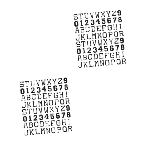 DOITOOL 2 Sätze Aufbügelbare Buchstaben Und Zahlen Patches Für Kleidung Diy Dekoration Einfach Anzubringen Für Jacken Taschen Und Hüte 72 Stück * 2 DOITOOL 2 Sätze Aufbügelbare Buchstaben Und Zahlen Patches Für Kleidung Diy Dekoration Einfach Anzubringen Für Jacken Taschen Und Hüte 72 Stück * 2 von DOITOOL