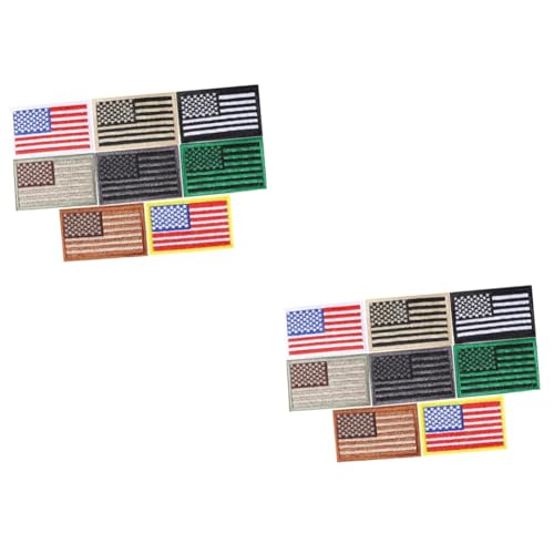 DOITOOL 2 Sätze Aufnäher Mit Amerikanischer Flagge Stich Patch Uns Flecken Amerikanische Flagge Aufnäher Aufbügler Amerikanische Flagge Aufkleber Stoffzubehör Wäschdekoration 8 Stück * 2 DOITOOL 2 Sätze Aufnäher Mit Amerikanischer Flagge Stich Patch Uns Flecken Amerikanische Flagge Aufnäher Aufbügler Amerikanische Flagge Aufkleber Stoffzubehör Wäschdekoration 8 Stück * 2 von DOITOOL