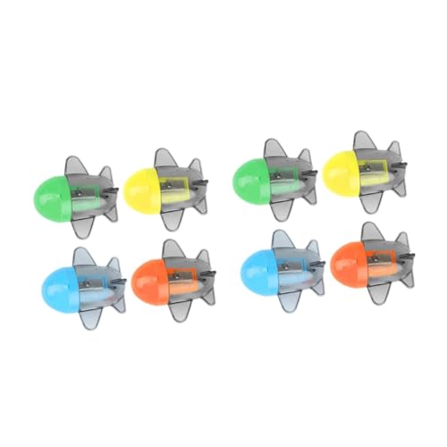 DOITOOL 2 Sätze Bleistiftspitzer Klein Flugzeug Buntstiftspitzer Anspitzer Vier Tragbar Klassenzimmer Lustig Farbig Mini Bleistifte Bleistift Plastik Zufällige Farbe 4 Stücke * 2 DOITOOL 2 Sätze Bleistiftspitzer Klein Flugzeug Buntstiftspitzer Anspitzer Vier Tragbar Klassenzimmer Lustig Farbig Mini Bleistifte Bleistift Plastik Zufällige Farbe 4 Stücke * 2 von DOITOOL