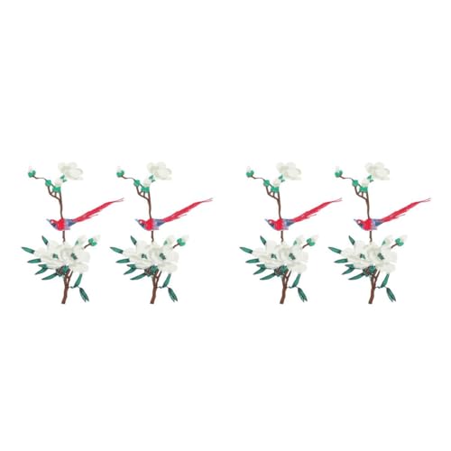 DOITOOL 2 Sätze Blumen Design Patches Handgefertigte Applikationen Für Kleidung Für Diy Projekte Und Kreative Dekorationen 2 Stück * 2 von DOITOOL