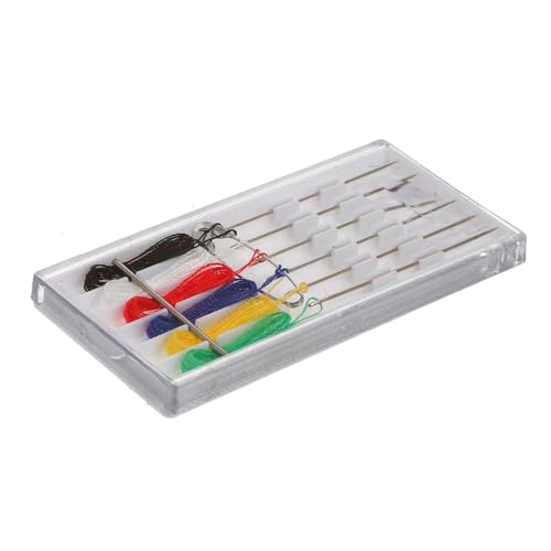 DOITOOL 2 Sätze Boxen Mit Einweg Nähnadeln Bunten Fäden Und Praktischen Nähwerkzeugen Für Hotelbedarf Unterwegs Mütter Und Handarbeitsliebhaber 10 Boxen * 2 DOITOOL 2 Sätze Boxen Mit Einweg Nähnadeln Bunten Fäden Und Praktischen Nähwerkzeugen Für Hotelbedarf Unterwegs Mütter Und Handarbeitsliebhaber 10 Boxen * 2 von DOITOOL