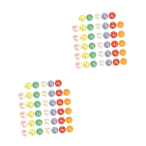 DOITOOL 2 Sätze Bunte Glasperlen Zubehör Für Diy Schmuck Handgemachte Armbänder Rundperlen Mit Löchern Hochwertige Bastelmaterialien Für Kreative Projekte 40 Stück * 2 DOITOOL 2 Sätze Bunte Glasperlen Zubehör Für Diy Schmuck Handgemachte Armbänder Rundperlen Mit Löchern Hochwertige Bastelmaterialien Für Kreative Projekte 40 Stück * 2 von DOITOOL