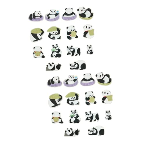 DOITOOL 2 Sätze Cartoon Panda Stickerei Aufnäher Für Kleidung Taschen Und Diy Projekte Bügel Und Nähpatches Für Jeans Kleider Hüte Und Schuhe Dekorativ Und Langlebig 14 Stücke * 2 DOITOOL 2 Sätze Cartoon Panda Stickerei Aufnäher Für Kleidung Taschen Und Diy Projekte Bügel Und Nähpatches Für Jeans Kleider Hüte Und Schuhe Dekorativ Und Langlebig 14 Stücke * 2 von DOITOOL