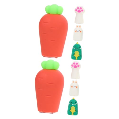 DOITOOL 2 Sätze Cartoon Tierkopf Bleistiftspitzer Teilig Manuelle Anspitzer Für Süßes Design Für Schule Büro Und Zuhause Praktische Schreibwaren 4 Stück * 2 DOITOOL 2 Sätze Cartoon Tierkopf Bleistiftspitzer Teilig Manuelle Anspitzer Für Süßes Design Für Schule Büro Und Zuhause Praktische Schreibwaren 4 Stück * 2 von DOITOOL