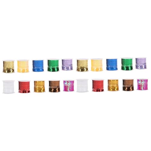 DOITOOL 2 Sätze Diy Pailletten Bänder Runde Glitzer Pailletten Für Bastelarbeiten Dekoration Schmuckherstellung Mischfarben 10 Stück * 2 DOITOOL 2 Sätze Diy Pailletten Bänder Runde Glitzer Pailletten Für Bastelarbeiten Dekoration Schmuckherstellung Mischfarben 10 Stück * 2 von DOITOOL