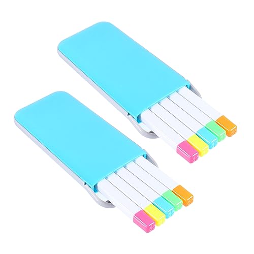 DOITOOL 2 Sätze Fluoreszierende Textmarker Buntstifte für Studenten Pastell Highlighter Marker für Schule Bürobedarf und Kreative Projekte DOITOOL 2 Sätze Fluoreszierende Textmarker Buntstifte für Studenten Pastell Highlighter Marker für Schule Bürobedarf und Kreative Projekte von DOITOOL