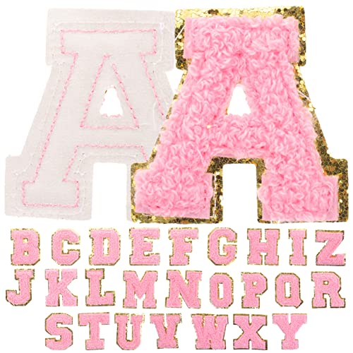 DOITOOL 2 Sätze Garment Patches Set Gold Edged Embroidered Decorative Iron Patches Für Kleidung Taschen Hüte Und Diy Projekte Zum Reparieren Und Verschönern 26 Stück * 2 von DOITOOL