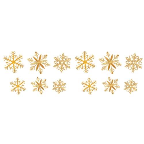 DOITOOL 2 Sätze Goldene Schneeflocken Applikationen Für Weihnachten Diy Patches Mit Kleber Aufbügeln Oder Handnähen Für Kleidung Taschen Hüte Und Mehr 6 Stücke * 2 DOITOOL 2 Sätze Goldene Schneeflocken Applikationen Für Weihnachten Diy Patches Mit Kleber Aufbügeln Oder Handnähen Für Kleidung Taschen Hüte Und Mehr 6 Stücke * 2 von DOITOOL