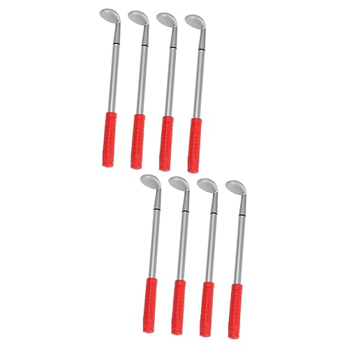 DOITOOL 2 Sätze Golfschläger-stift Neuheit Golfstift Golf-stifte Golfballmarker Für Männer Kugelschreiber Interessantes Federspiel Metall Rot Zufällige Farbe 4 Stücke * 2 von DOITOOL