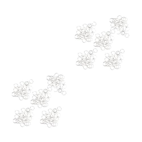 DOITOOL 2 Sätze Haarring Runder Formring Karabinerverschlüsse Offener Biegering Silber 180 Stück * 2 DOITOOL 2 Sätze Haarring Runder Formring Karabinerverschlüsse Offener Biegering Silber 180 Stück * 2 von DOITOOL