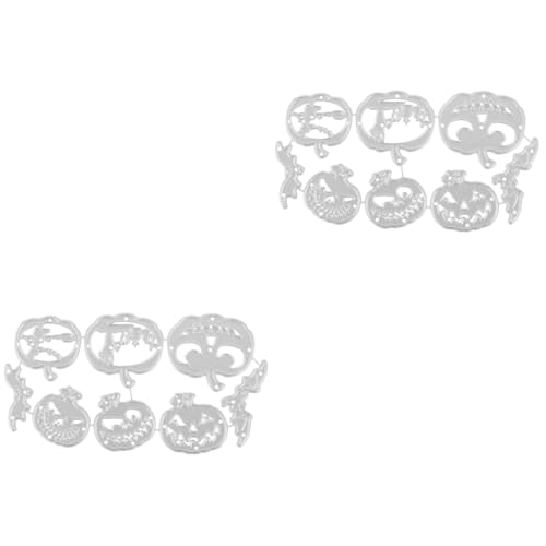 DOITOOL 2 Sätze Hochwertige Kohlenstoffstahl Stanzform für Halloween Design Diy Scrapbooking Kartenherstellung Praktische Schneideform für Kreative Bastelarbeiten DOITOOL 2 Sätze Hochwertige Kohlenstoffstahl Stanzform für Halloween Design Diy Scrapbooking Kartenherstellung Praktische Schneideform für Kreative Bastelarbeiten von DOITOOL
