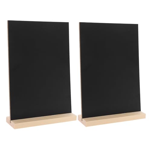 DOITOOL 2 Sätze Hölzerne Blackboard -Ornamente Kreidebrettschilder dekorative Holzbretter Kreidetafel Staffelei Zeichen großes Tafelschild Mini -Tafel Kreidetafel Schild Tafelkarte Schwarz DOITOOL 2 Sätze Hölzerne Blackboard -Ornamente Kreidebrettschilder dekorative Holzbretter Kreidetafel Staffelei Zeichen großes Tafelschild Mini -Tafel Kreidetafel Schild Tafelkarte Schwarz von DOITOOL