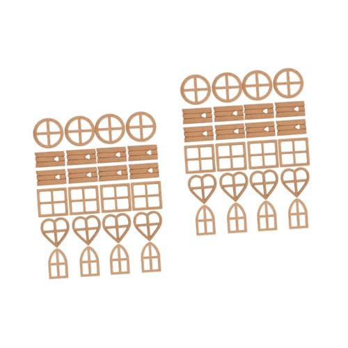 DOITOOL 2 Sätze Holzstücke Puzzle Stücke Diy-ornamente Handwerksdekoration Blanko-scheiben Zum Basteln Aus Holz Unfertige Holzspäne Kleine Holzscheiben Holzausschnittscheiben 24 Stück * 2 DOITOOL 2 Sätze Holzstücke Puzzle Stücke Diy-ornamente Handwerksdekoration Blanko-scheiben Zum Basteln Aus Holz Unfertige Holzspäne Kleine Holzscheiben Holzausschnittscheiben 24 Stück * 2 von DOITOOL