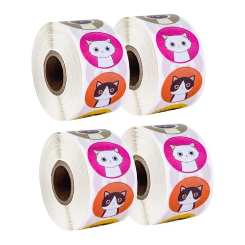DOITOOL 2 Sätze Kätzchen Aufkleber Schild Katzenetikett Etiketten Hallo Mit Personalisierte Aufkleber Tiersticker Verpackungsaufkleber Katzenaufkleber Kupferplattenaufkleber 2 Rollen * 2 DOITOOL 2 Sätze Kätzchen Aufkleber Schild Katzenetikett Etiketten Hallo Mit Personalisierte Aufkleber Tiersticker Verpackungsaufkleber Katzenaufkleber Kupferplattenaufkleber 2 Rollen * 2 von DOITOOL