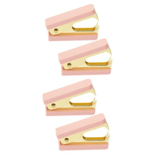 DOITOOL 2 Sätze Klammer Zurück Zu Schulmaterial Hefter Abzieher Industriell Werkzeug Zum Entfernen Von Heftern Entferner Tacker Snap-entfernungswerkzeug Metall Rosa 2 Stücke * 2 von DOITOOL