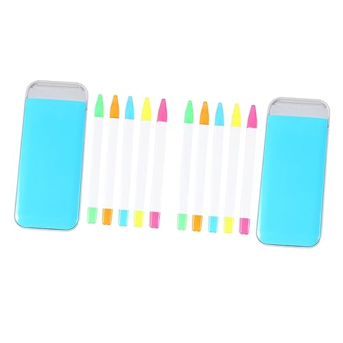 DOITOOL 2 Sätze Kreative Studenten Textmarker Fluoreszierende Marker Stifte Pastellfarben für Schule Bürobedarf und Journaling pro Box ohne Durchbluten Design DOITOOL 2 Sätze Kreative Studenten Textmarker Fluoreszierende Marker Stifte Pastellfarben für Schule Bürobedarf und Journaling pro Box ohne Durchbluten Design von DOITOOL