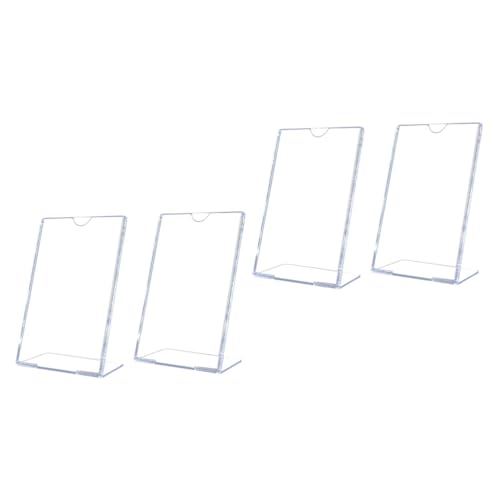 DOITOOL 2 Sätze L-förmiger Tisch Staffelei Stehen Halter Papierständer Anzeige Menüständer L-förmiger Ausstellungsstand Einzelhandelskapitalschildinhaber Acryl 2 Stücke * 2 DOITOOL 2 Sätze L-förmiger Tisch Staffelei Stehen Halter Papierständer Anzeige Menüständer L-förmiger Ausstellungsstand Einzelhandelskapitalschildinhaber Acryl 2 Stücke * 2 von DOITOOL