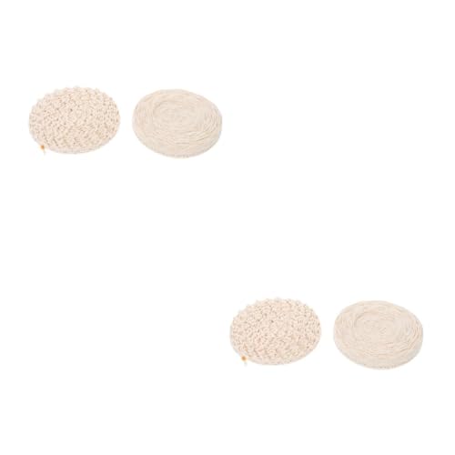 DOITOOL 2 Sätze Lace Ribbon Set Yards Baumwolle Spitzenband Für Diy Bastelarbeiten Dekorationen Kleidung Und Accessoires Leicht Und Tragbar Für Kreative Projekte 2 Rollen * 2 von DOITOOL