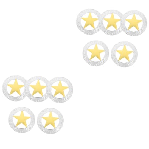 DOITOOL 2 Sätze Legierungsschnalle Klein Nähen Stern Schaltflächen Für Sammelalbum Tasten Cartoon-metallknöpfe Knopf Für Kleidung Knöpfe Für Kleidung 5 Stück * 2 DOITOOL 2 Sätze Legierungsschnalle Klein Nähen Stern Schaltflächen Für Sammelalbum Tasten Cartoon-metallknöpfe Knopf Für Kleidung Knöpfe Für Kleidung 5 Stück * 2 von DOITOOL