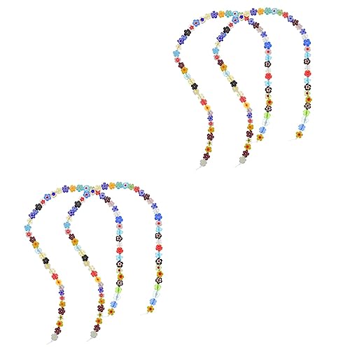 DOITOOL 2 Sätze Lose Glasperlen Klein Blumen- Spacer Farbe Glasperlen Zum Handwerk Blumenförmige Perlenmasse Blumenform -abstandshalterperlen Perlen Für Armbänder Bunt 2 Saiten * 2 DOITOOL 2 Sätze Lose Glasperlen Klein Blumen- Spacer Farbe Glasperlen Zum Handwerk Blumenförmige Perlenmasse Blumenform -abstandshalterperlen Perlen Für Armbänder Bunt 2 Saiten * 2 von DOITOOL